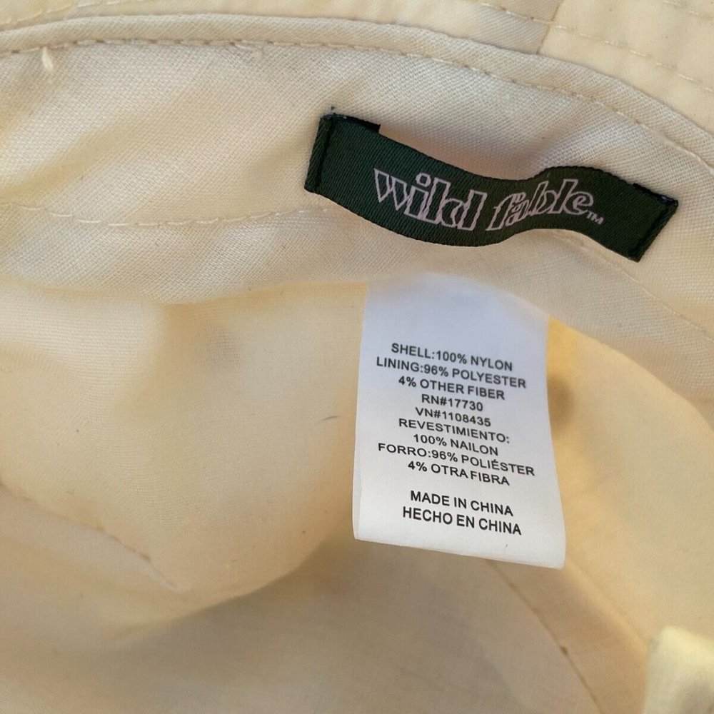 Wild Fable Girl Hat Round Bucket Hat Beige Cap One Size - Picture 4 of 8